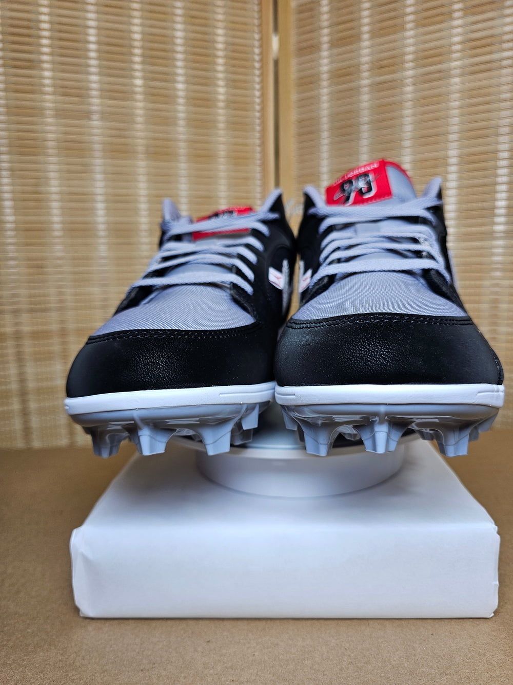 Jordan Stadium 90 TD Football Cleats Men’s 13 Black Cement HQ0210-060