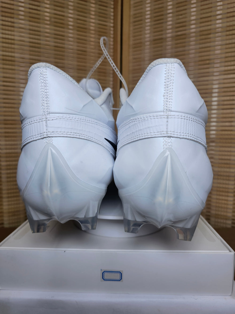 Nike Vapor Edge Elite 360 2 Football Cleats White Black FJ6125-100 US 15 Wide