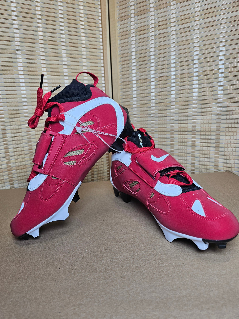 Nike Diamond Turf 2 TD Football Cleats Fire Red Men’s Size 9 IF4807-001