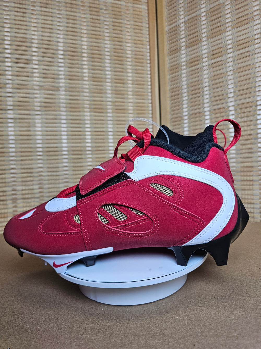 Nike Diamond Turf 2 TD Football Cleats Fire Red Men’s Size 9 IF4807-001