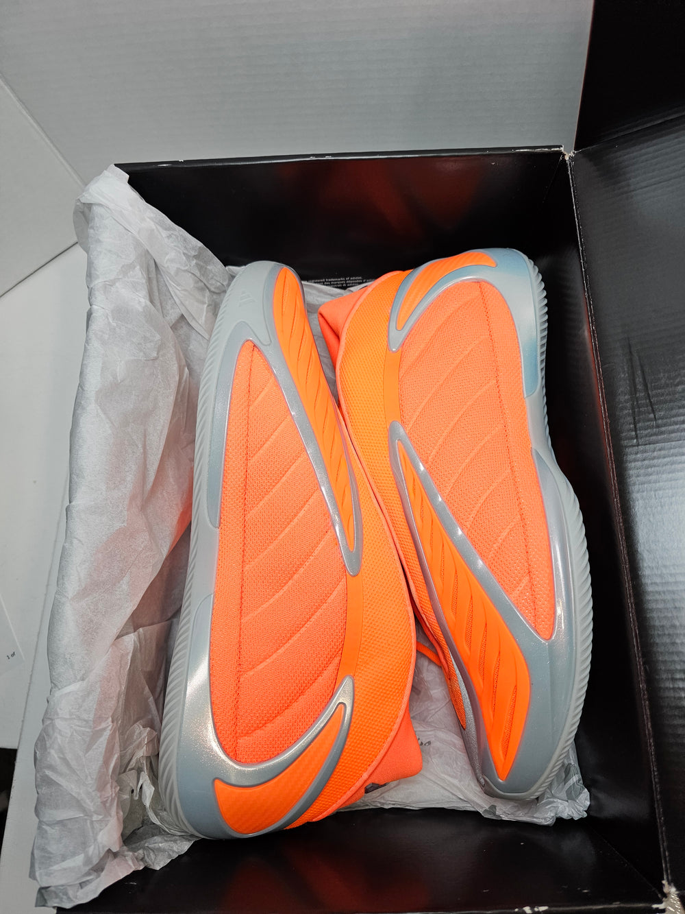 Adidas AE 2 All-Star Orange Silver KK1390 size 11 Anthony Edwards