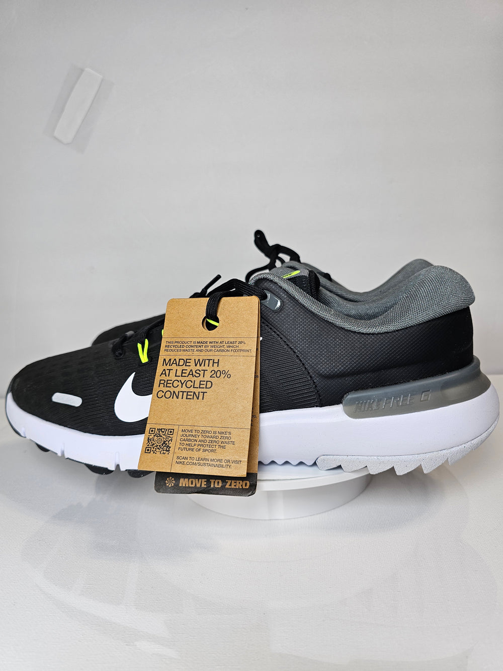 NEW Nike Free Golf NN Men's Size 11 Black White Golf Shoes FQ7875-001 Box No Lid