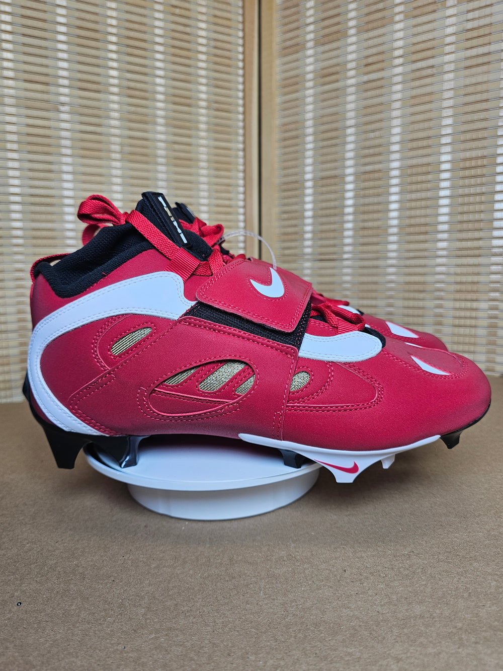 Nike Diamond Turf 2 TD Football Cleats Fire Red Men’s Size 9 IF4807-001