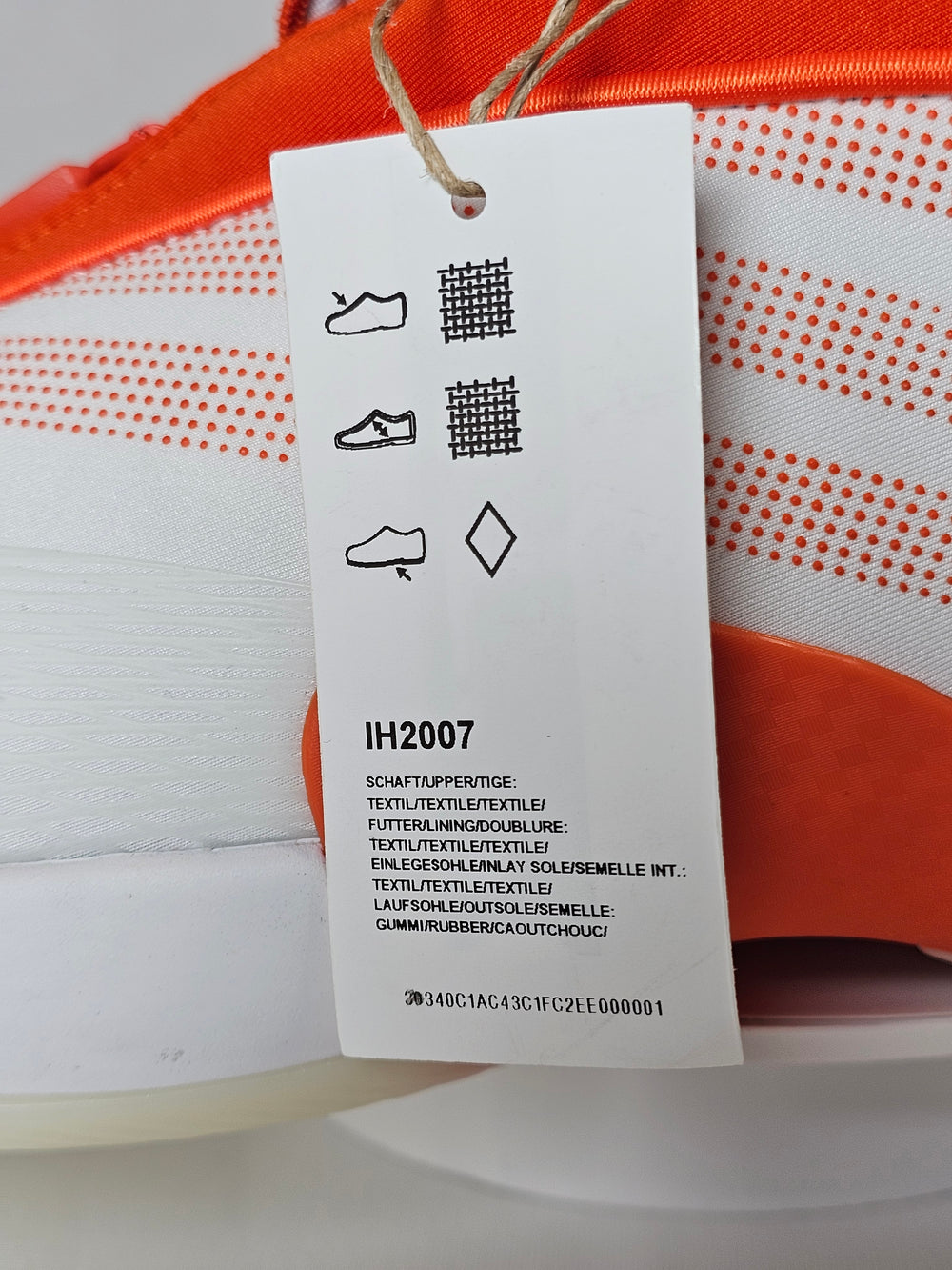 Adidas D.O.N. Issue 7 Performance IH2007 White Orange Men's 16 NWT