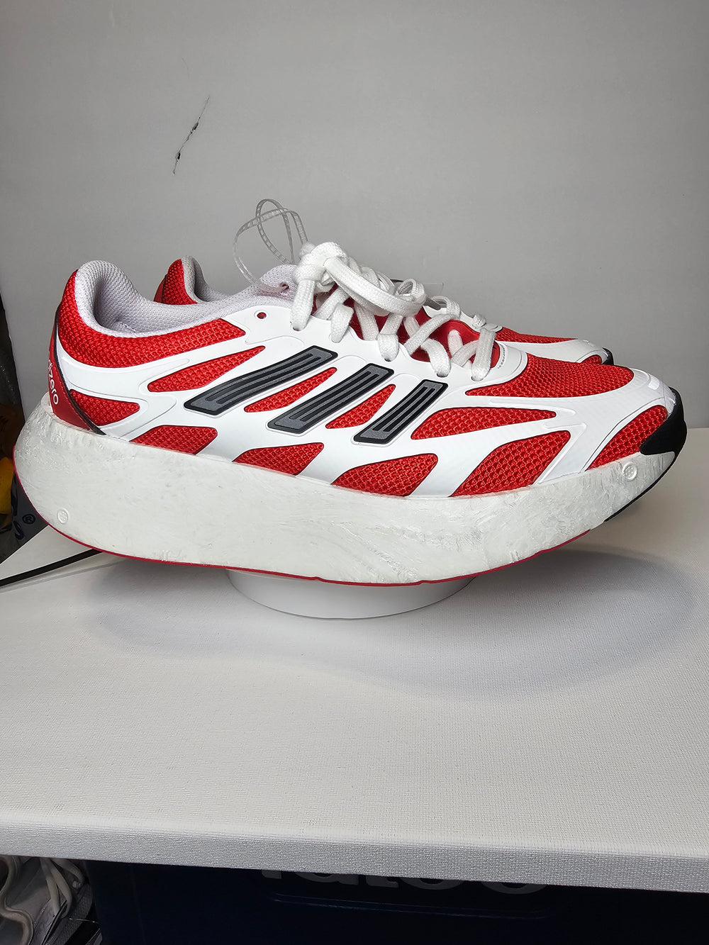adidas Adizero Aruku J JP7039 Red White Men's Size 6.5 Lifestyle Sneakers NWT