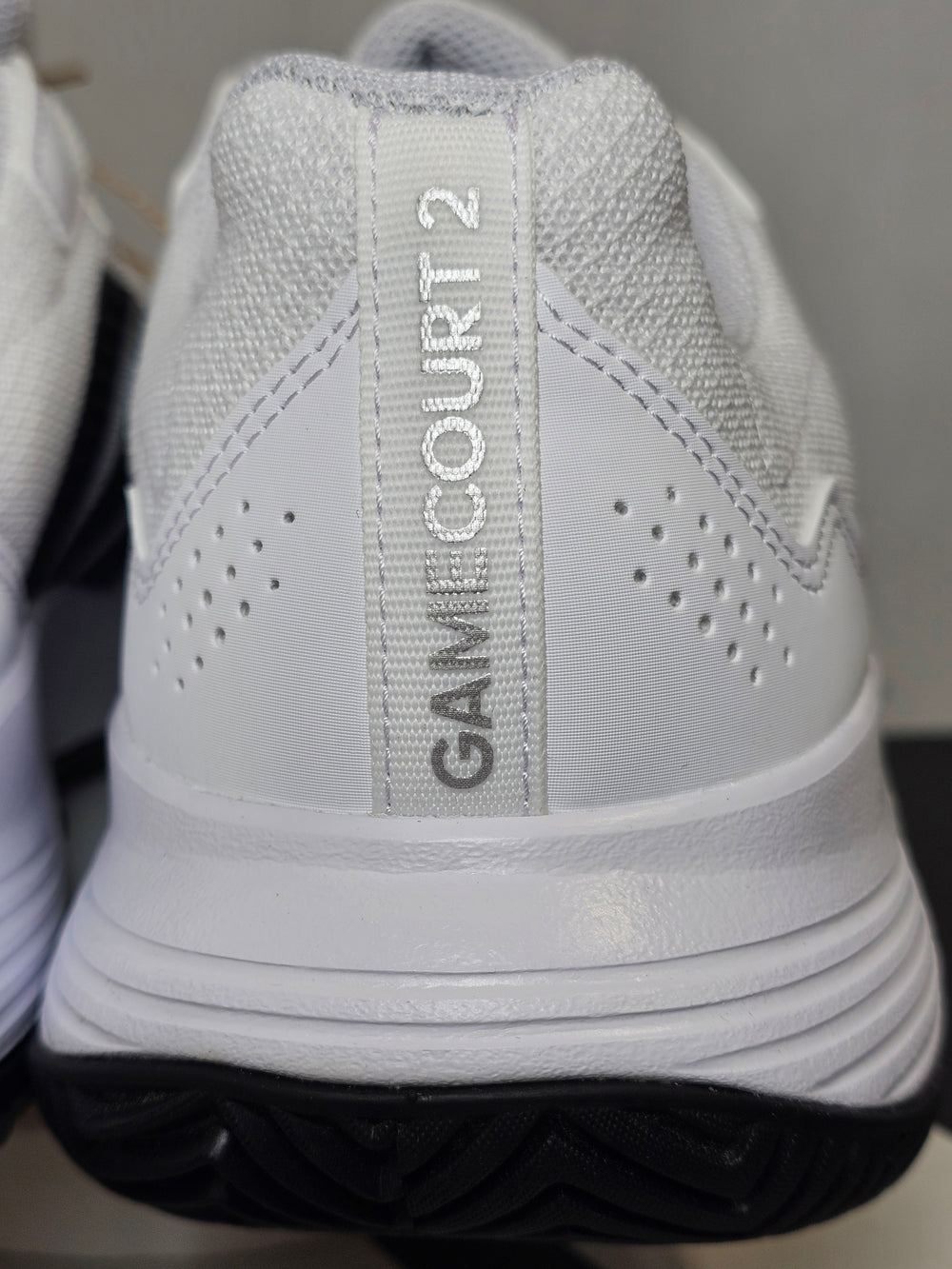 adidas GameCourt 2 M Men's Tennis Shoes Size 10 White Black KI0781 New
