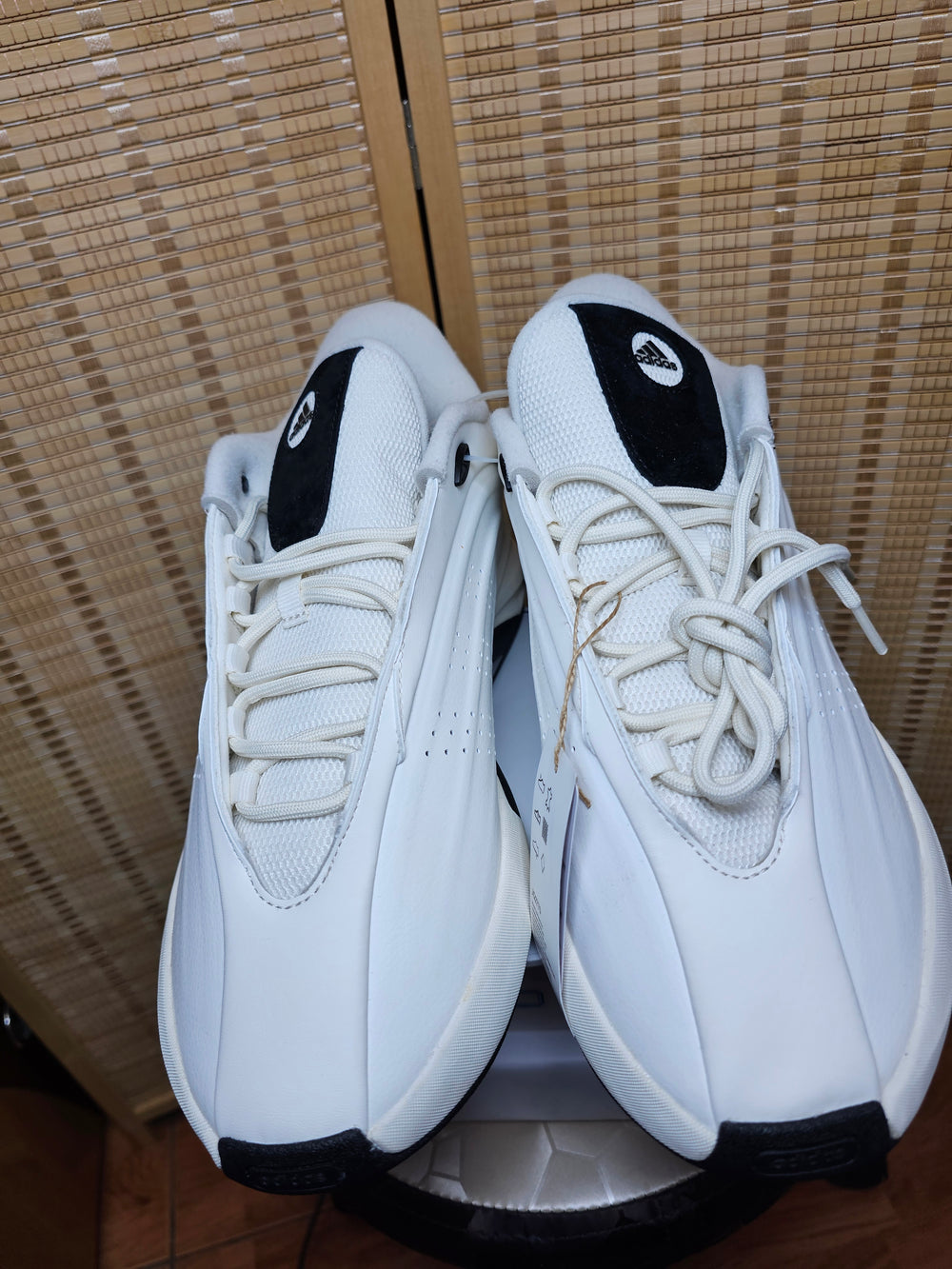 Adidas Nova IIInfinity 003 JQ2770 Basketball Shoes White Black Men's Size 15