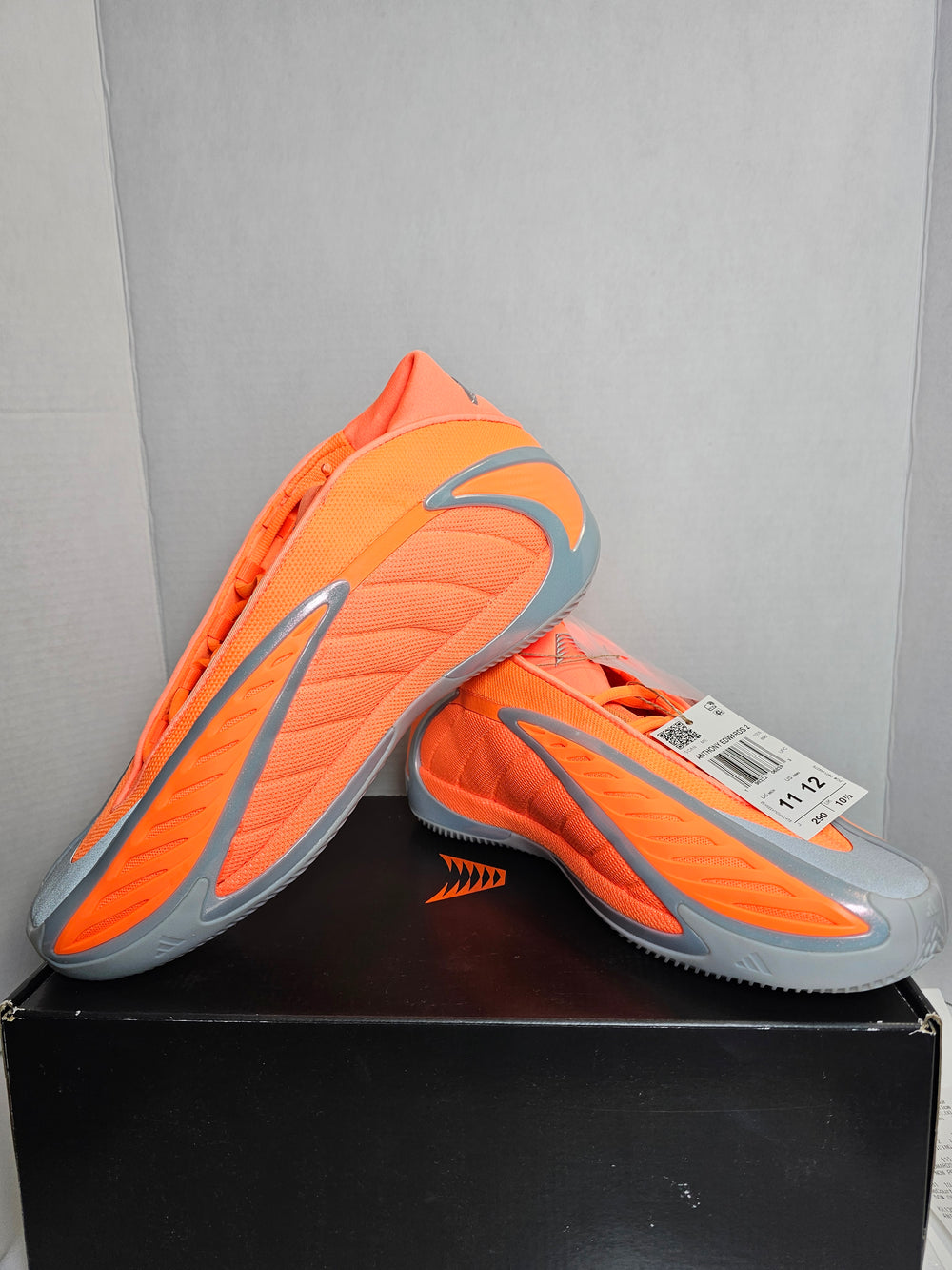 Adidas AE 2 All-Star Orange Silver KK1390 size 11 Anthony Edwards