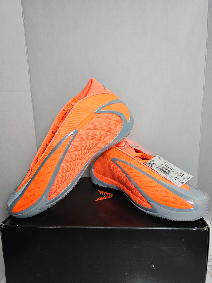 Adidas AE 2 All-Star Orange Silver KK1390 size 11 Anthony Edwards