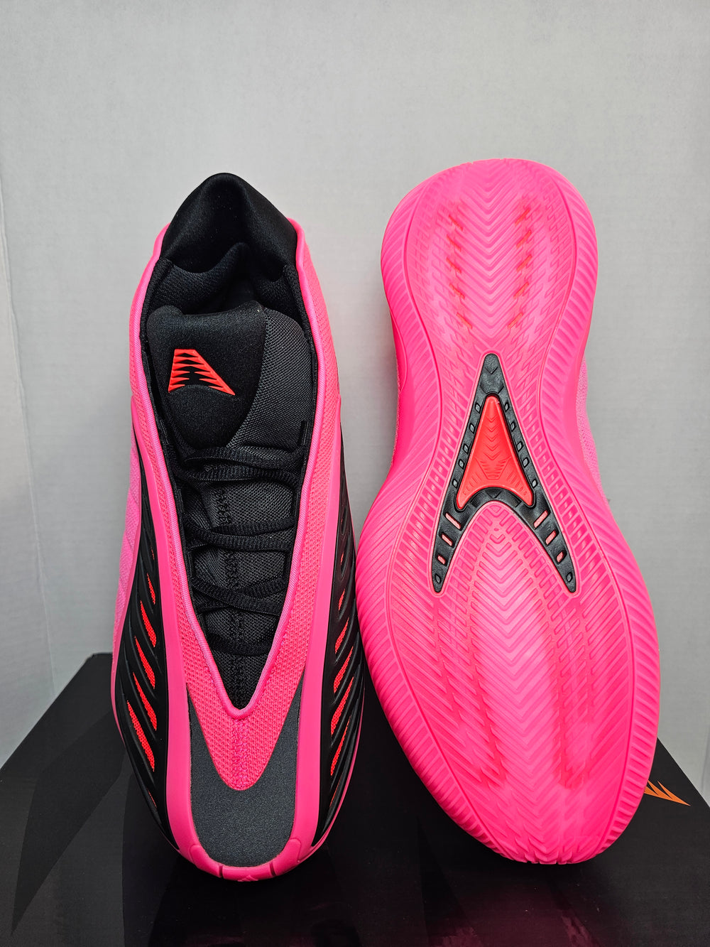 adidas AE 2 Anthony Edwards Lucid Pink Black KJ2363 Men's Size 11 New