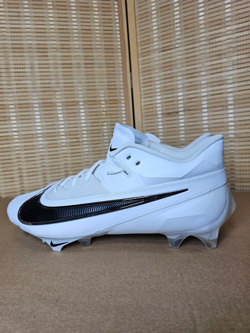 Nike Vapor Edge Elite 360 2 Football Cleats White Black FJ6125-100 US 15 Wide