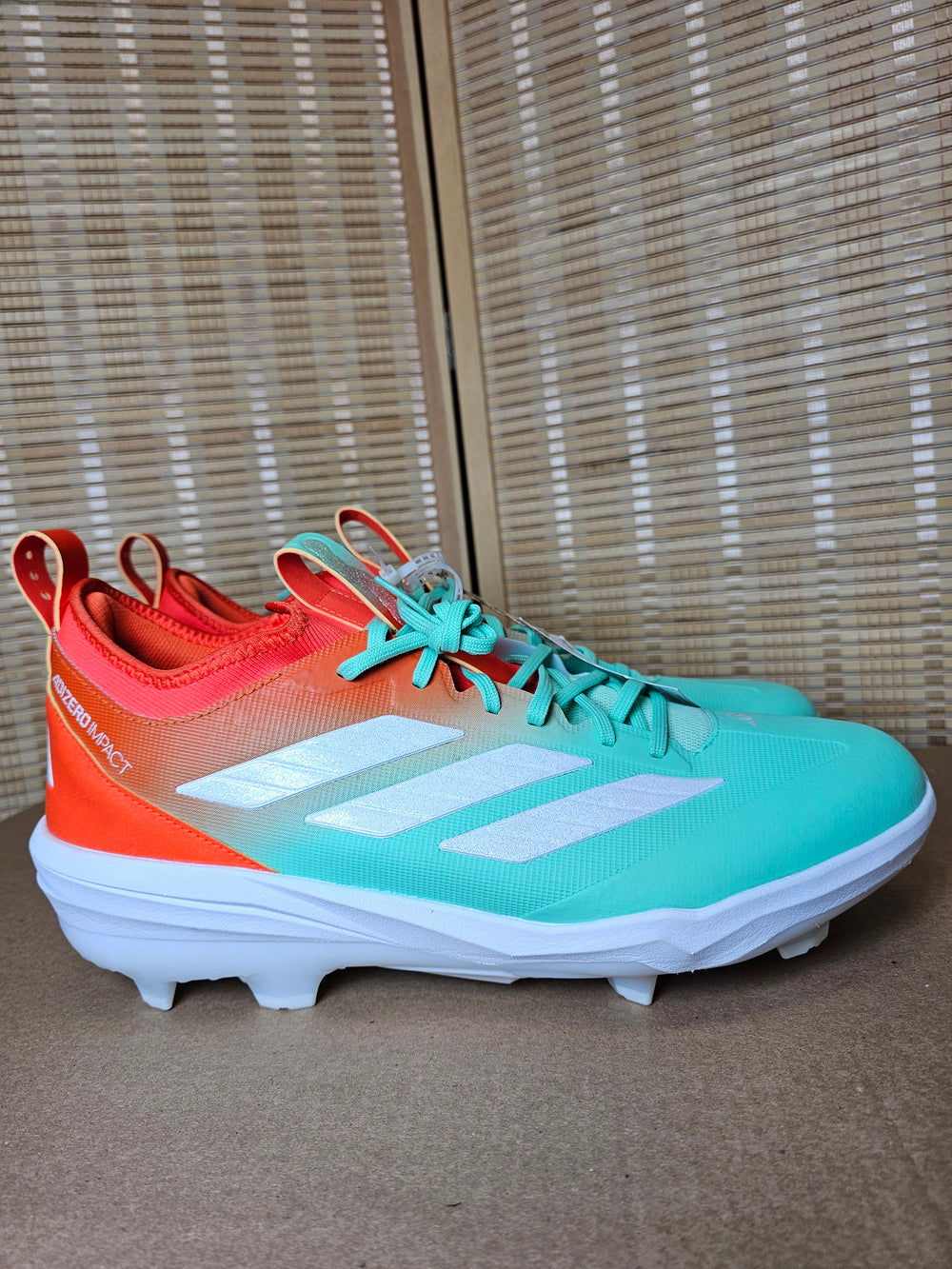Adidas Adizero Impact TPU JR7825 Baseball Cleats Multicolor Men's Size 15 NWOB