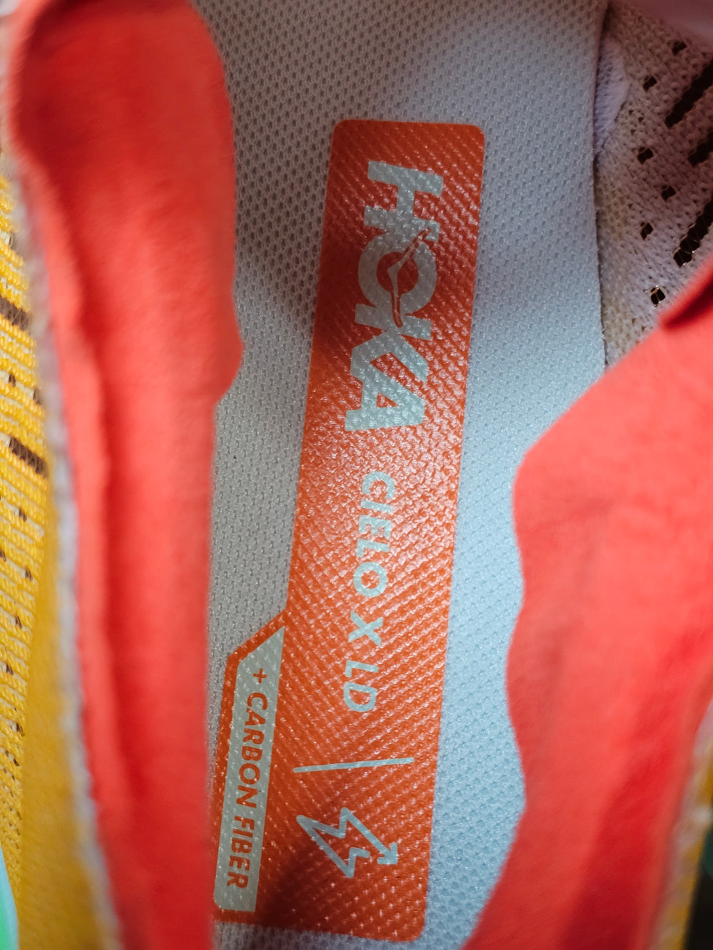 Hoka Cielo x LD Radiant Yellow/Camellia Carbon Fiber Track Spikes W14/M13 NWOB
