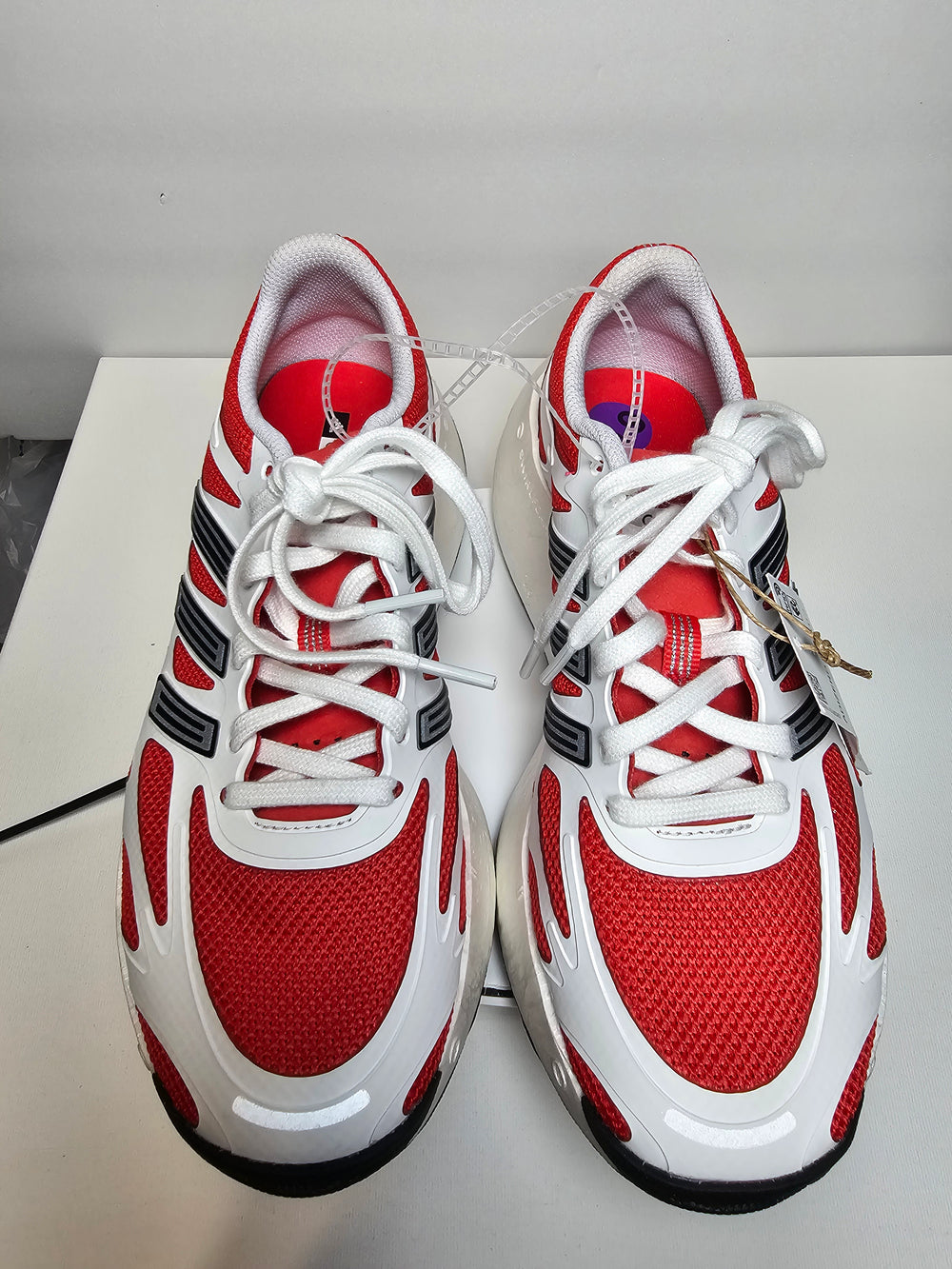 adidas Adizero Aruku J JP7039 Red White Men's Size 6.5 Lifestyle Sneakers NWT