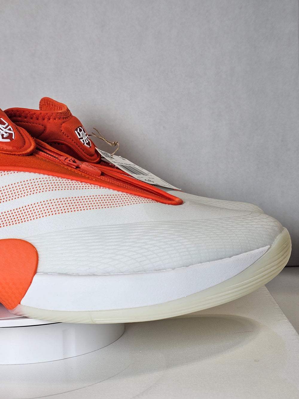 Adidas D.O.N. Issue 7 Performance IH2007 White Orange Men's 16 NWT