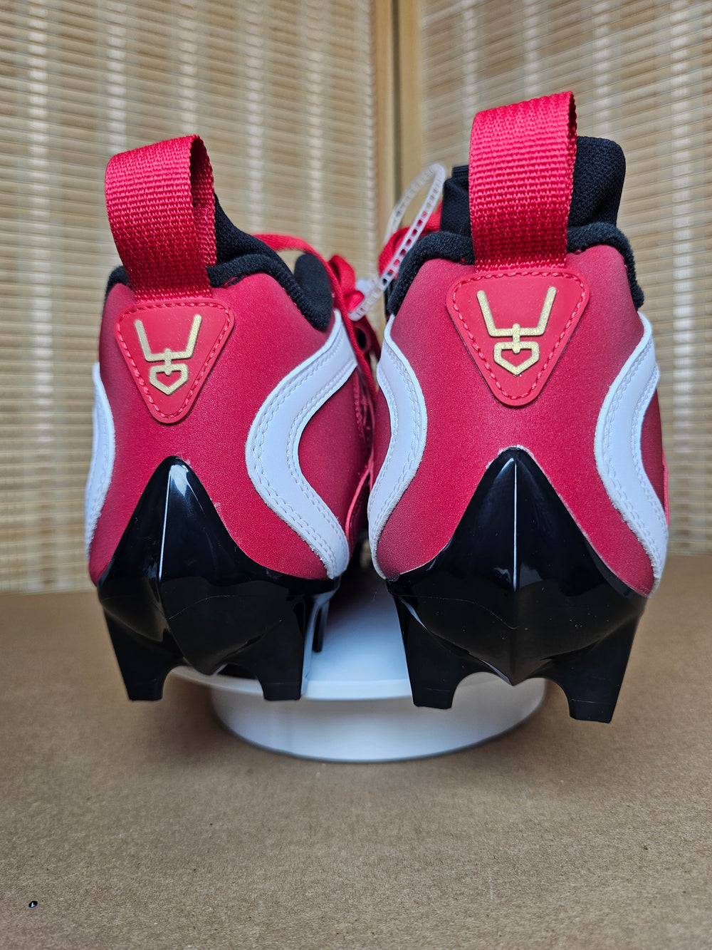 Nike Diamond Turf 2 TD Football Cleats Fire Red Men’s Size 9 IF4807-001