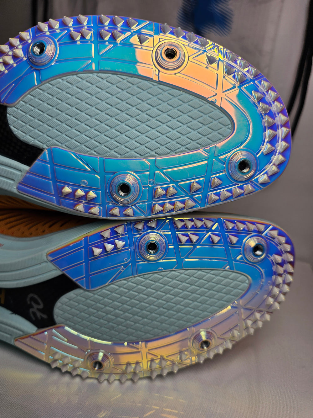 Hoka Cielo x LD Radiant Yellow/Camellia Carbon Fiber Track Spikes W14/M13 NWOB